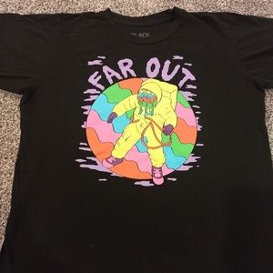 Far out astronaut t-shirt